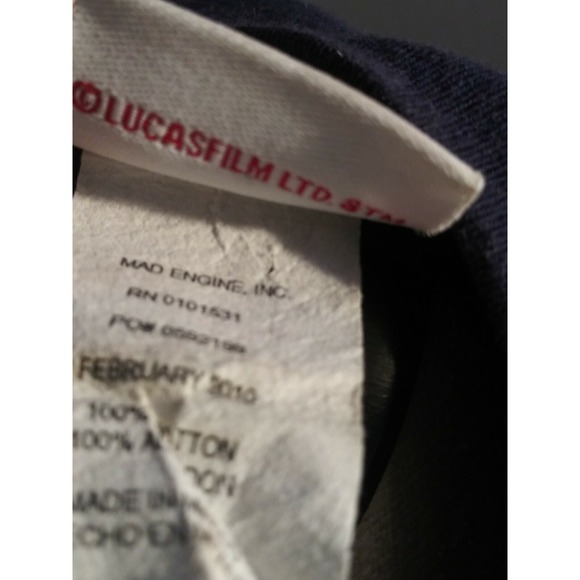 Star Wars Mad Engine‎ 2010 R2-D2 Womens T-Shirt Large Cotton Blue - Picture 7 of 10